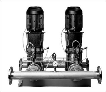 Установка пожаротушения HC-FS-V 1/1 BM 10-10A G1.1-B-80-16 на базе насосов BM, 5-280 м3/ч, до 155 м ISTRATEX