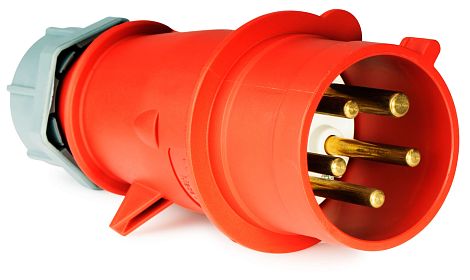 Вилка переносная 013 2Р+РЕ 16А 220В IP44 EKF PROXIMA